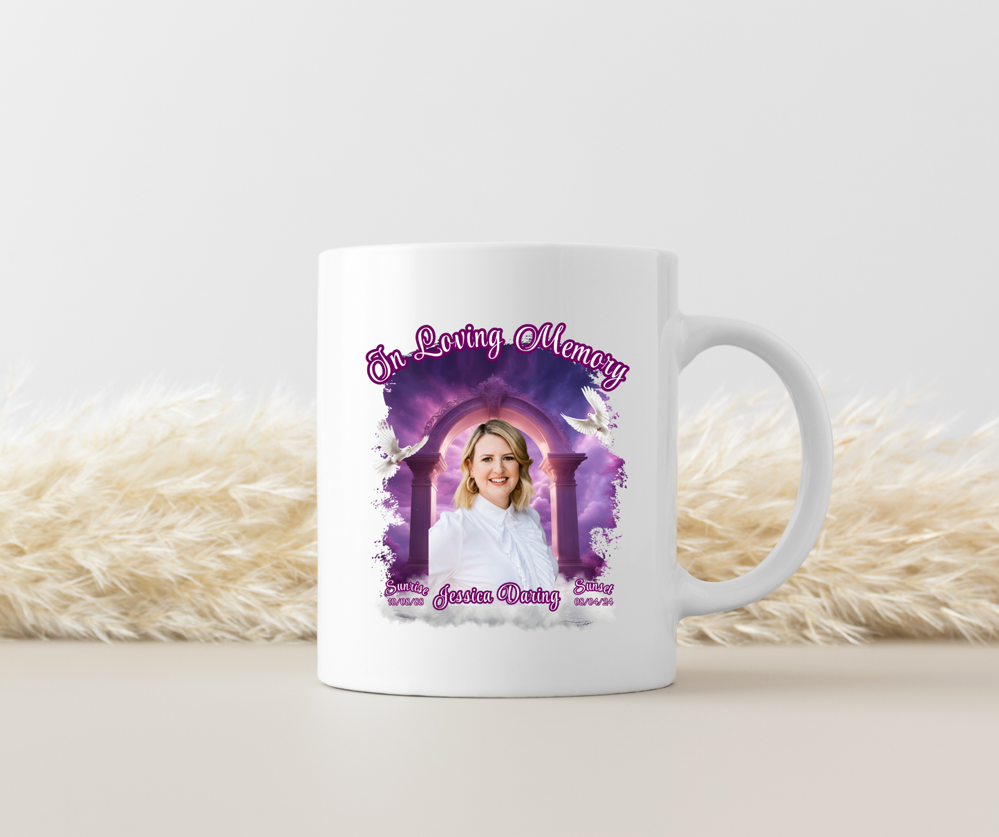 Custom Memorial 15oz Mug
