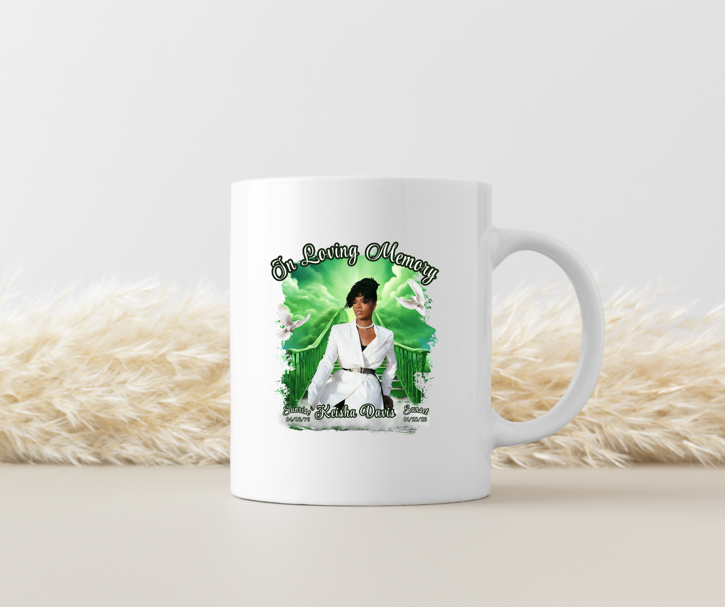 Custom Memorial 15oz Mug