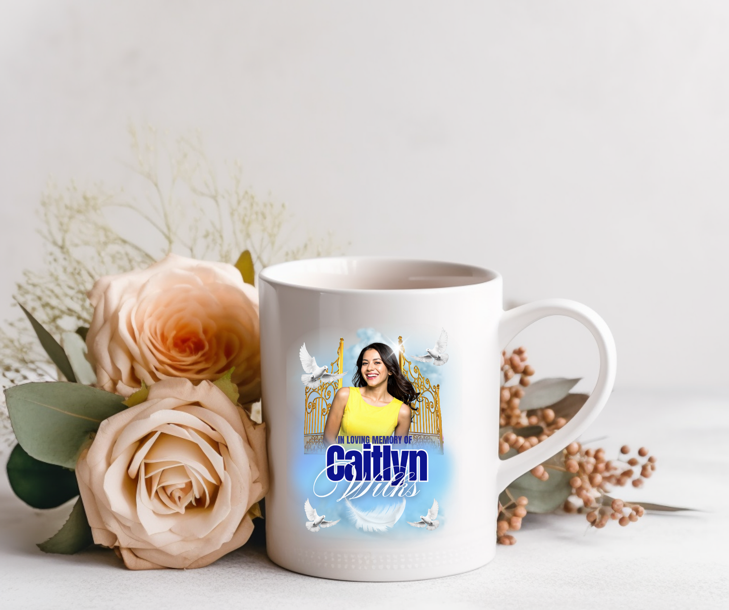 Custom Memorial 15oz Mug