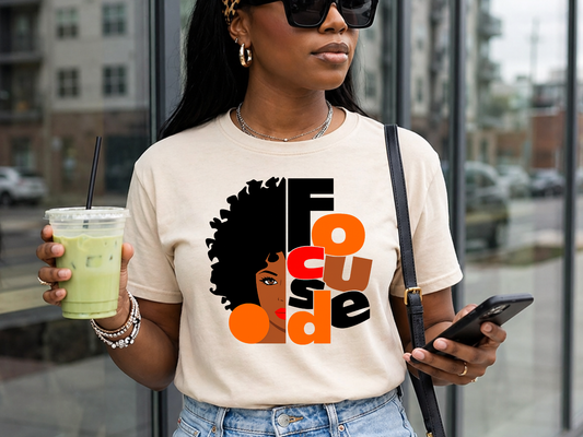Urban Afro Focused T-Shirt
