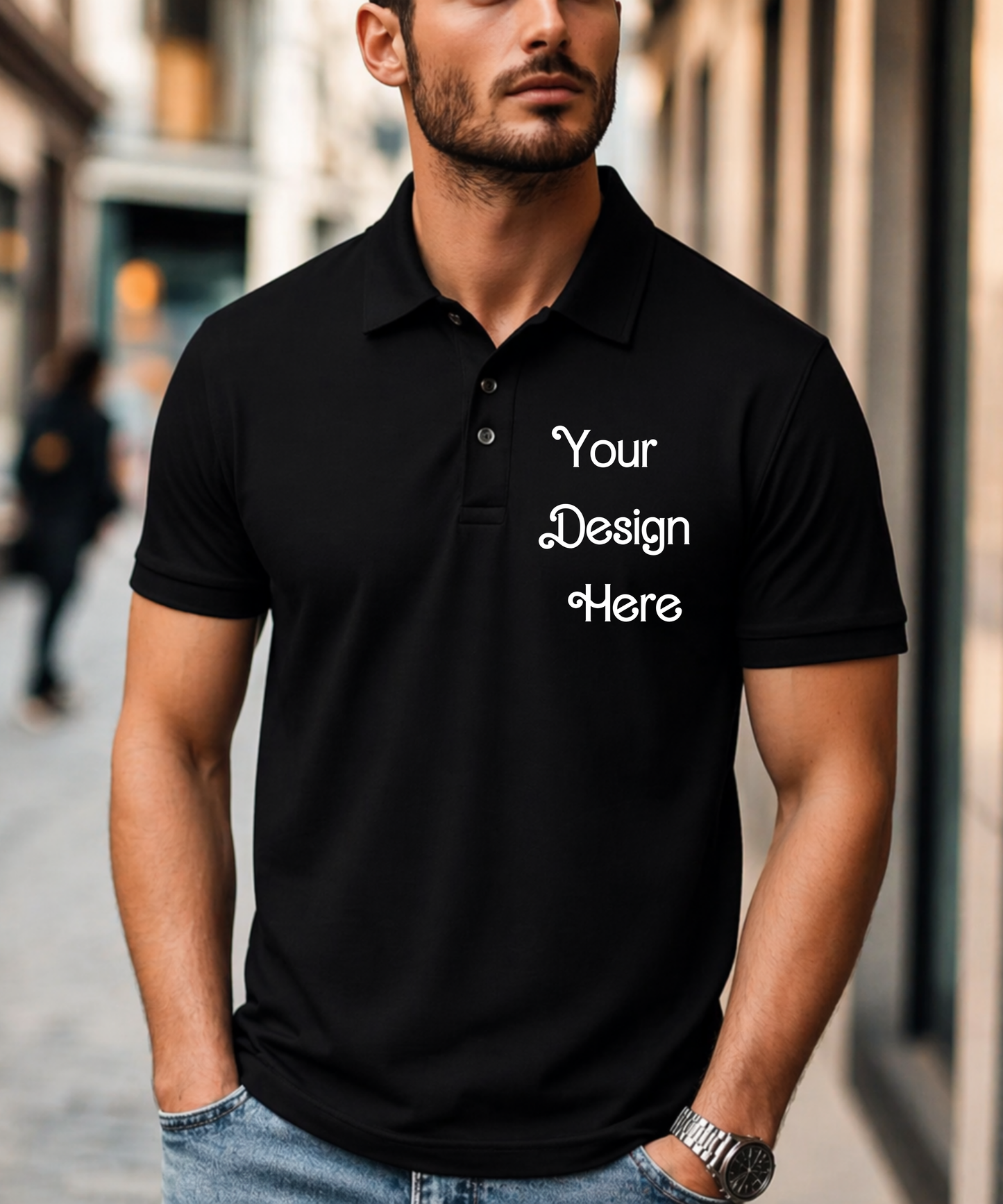 Custom Company Brand Polo Shirt
